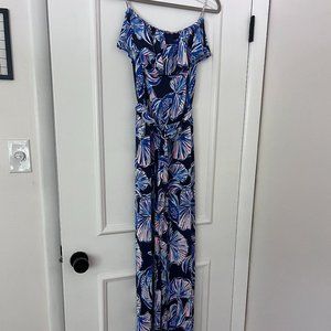 Lilly Pulitzer Strapless Farrah Ruffled Jumpsuit